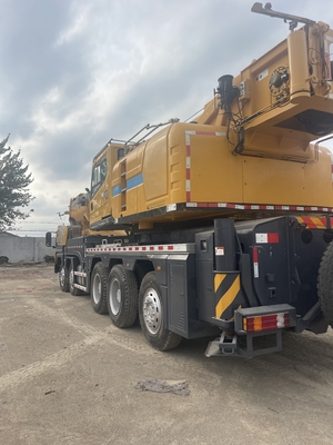 High Capacity Used Truck Cranes with 21.8m Max Boom Length 50ton Maximum Lifting Weight and 80.5m Longest Main Arm
