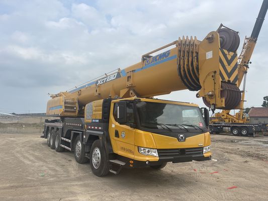 Used Tadano 100t Truck Crane with 25 Ton Operating Weight and 3 Section Jib for Heavy Lifting