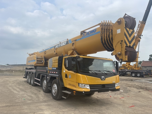 Used Truck Crane with 1.5 R/min Maximum Turning Speed SC9DF300.1Q5 Engine Model and 4 Axle Number for Stable Operation
